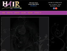 Tablet Screenshot of hairbygregorys.com